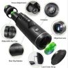 40X60 Monocular Telescope with Smartphone Holder & Tripod;  2022 Power Prism Compact Monoculars for Adults Kids;  HD Monocular Scope for Bird Watching