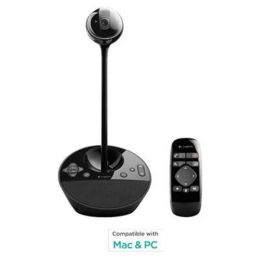 Logitech BCC950 Video Conferencing Camera - 3 Megapixel - 30 fps - Black - USB 2.0 - 1 Pack(s)