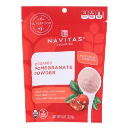 Navitas Naturals Pomegranate Powder - Organic - Freeze-Dried - 8 oz - case of 6 (SKU: 1273978)