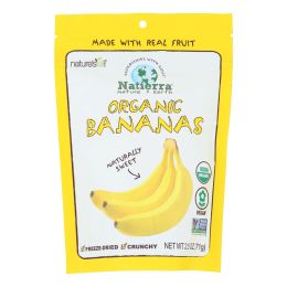 Natierra Organic Freeze Dried Raw - Banana - Case of 12 - 2.5 oz. (SKU: 925727)